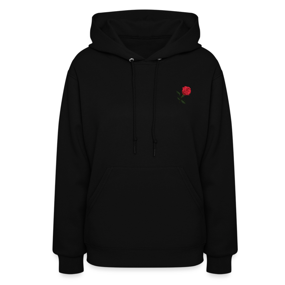 Women's Hoodie Rose - black