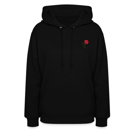 Women's Hoodie Rose - black