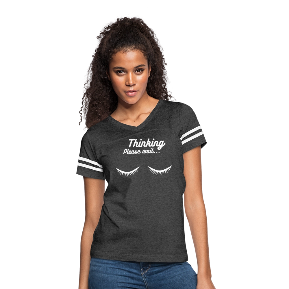 Women’s Vintage Sport T-Shirt - vintage smoke/white