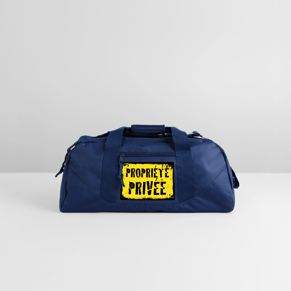 Recycled Duffel Bag - navy