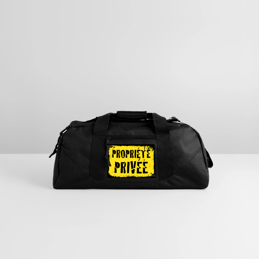 Recycled Duffel Bag - black