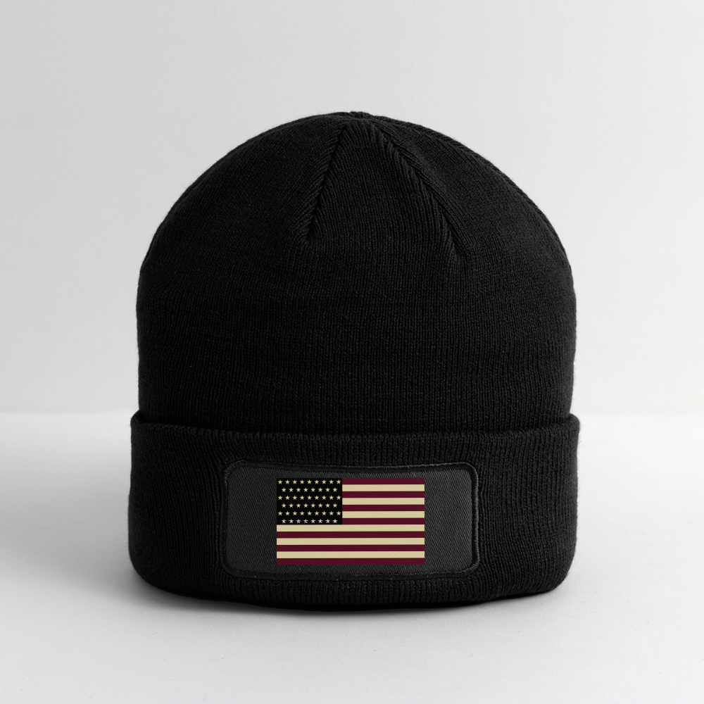 Patch Beanie - black