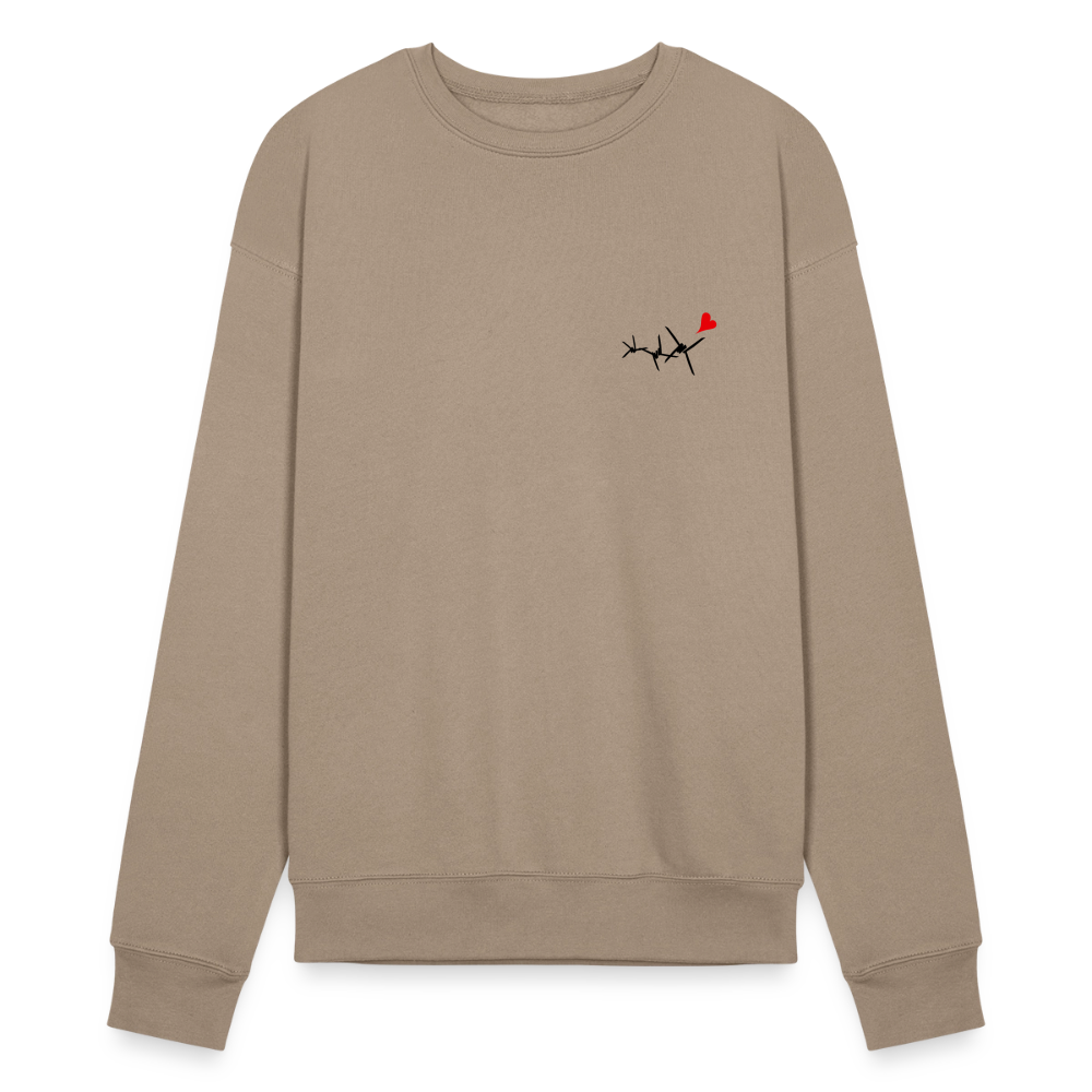 Bella + Canvas Unisex Sweatshirt VineRose - tan