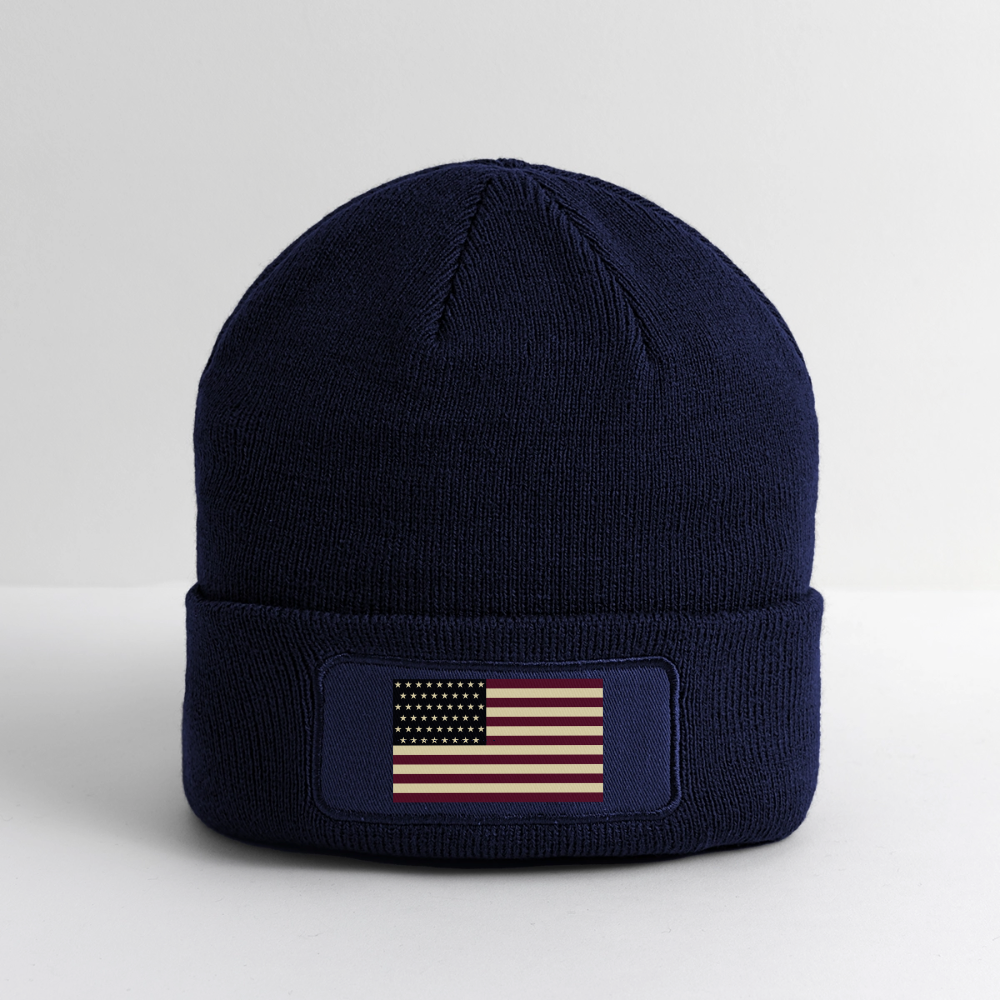 Patch Beanie - navy