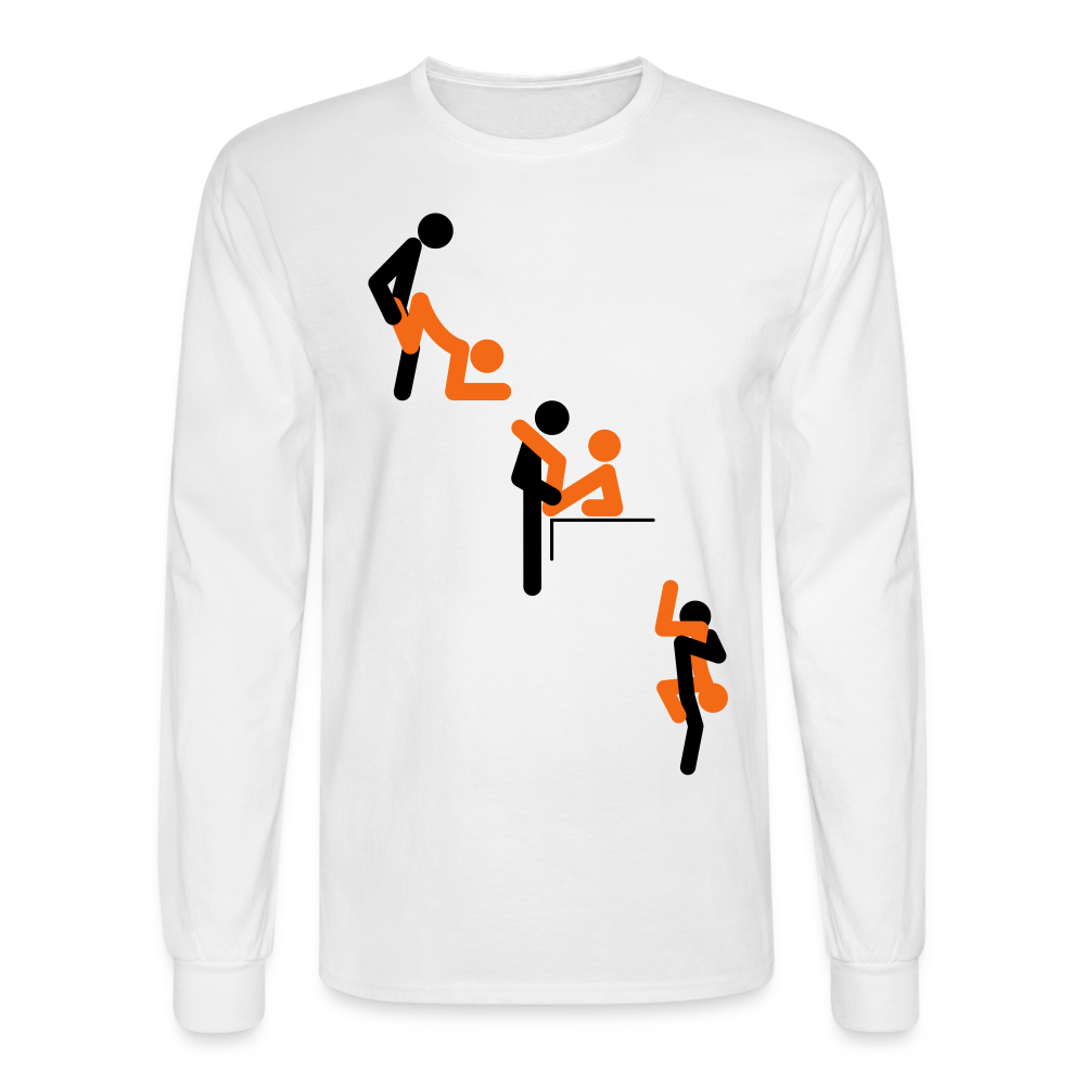 Men's Long Sleeve T-Shirt - white