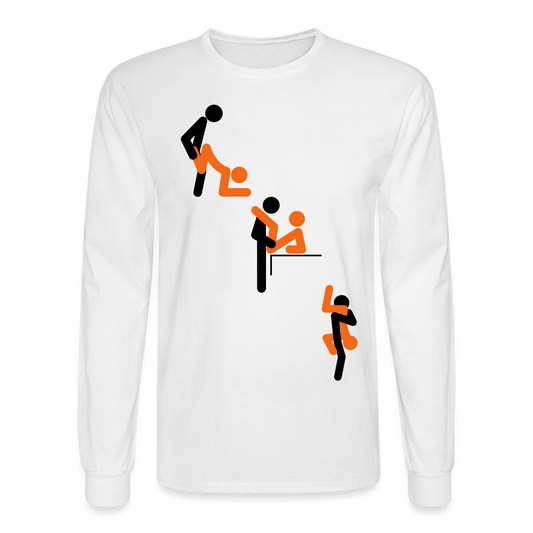 Men's Long Sleeve T-Shirt - white