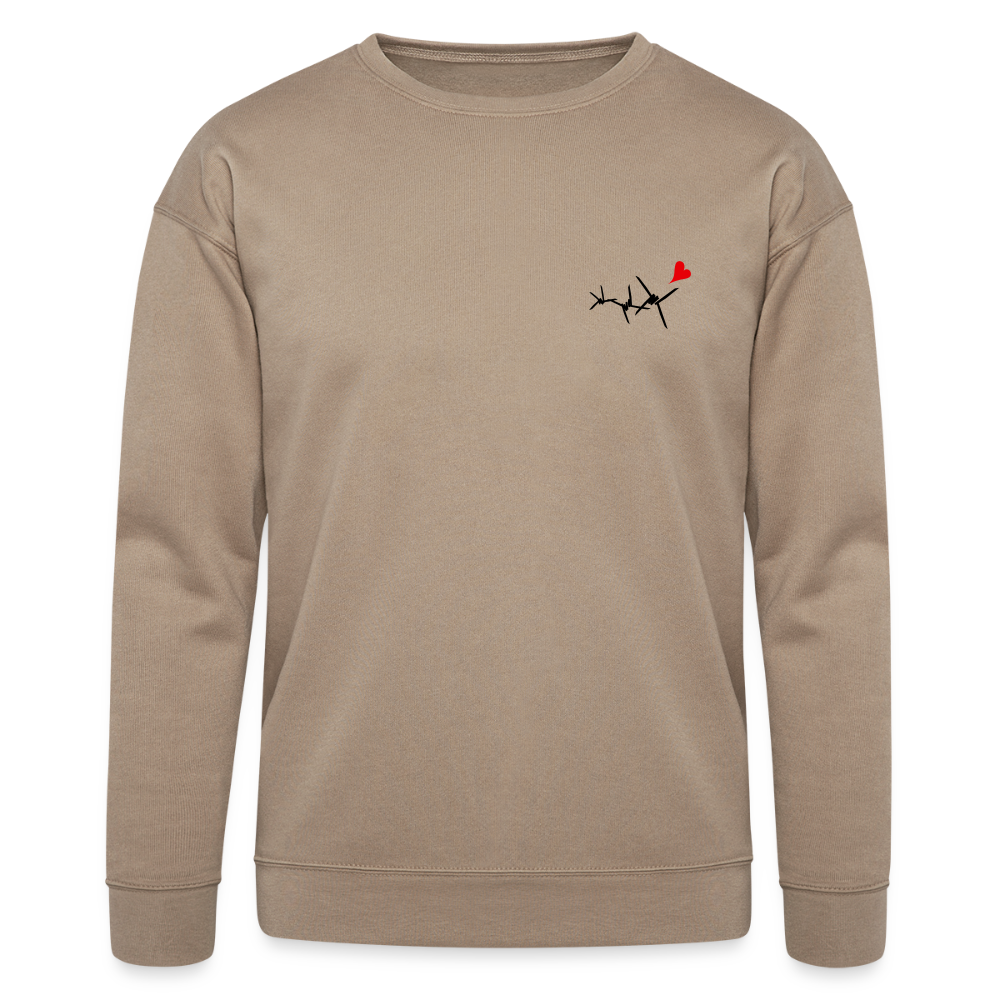 Bella + Canvas Unisex Sweatshirt VineRose - tan