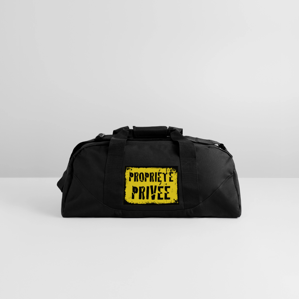 Recycled Duffel Bag - black